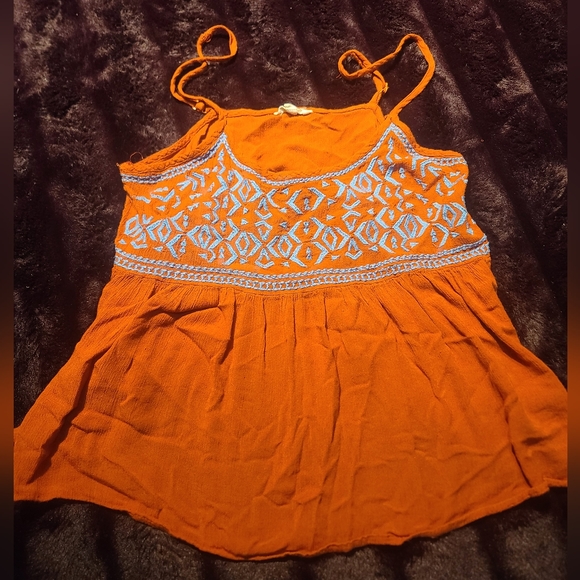 Sim & Sam Spagetti strap flowy top size L - Picture 6 of 6
